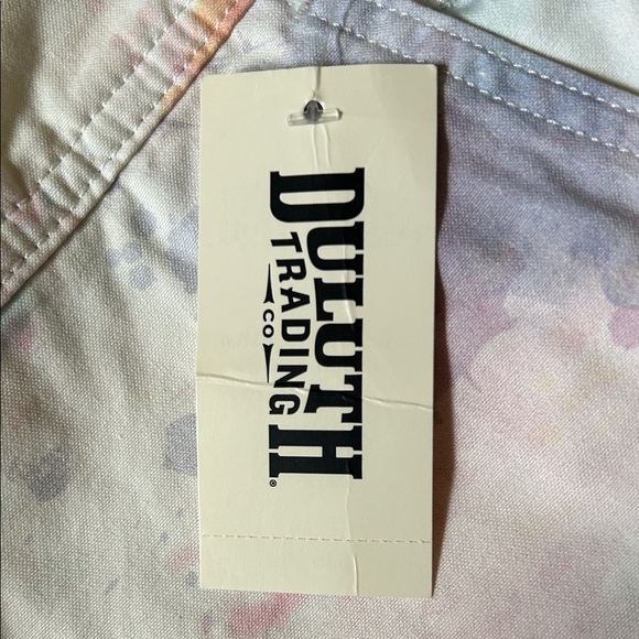 NWT Duluth Trading Co Wild Card Cotton Canvas Bib Overalls Size XS - Picture 2 of 9